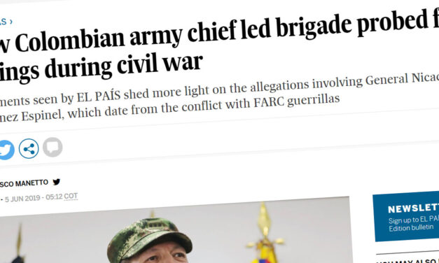 Soldier wants Spain’s leading newspaper to remove story on Colombia’s controversial army chief