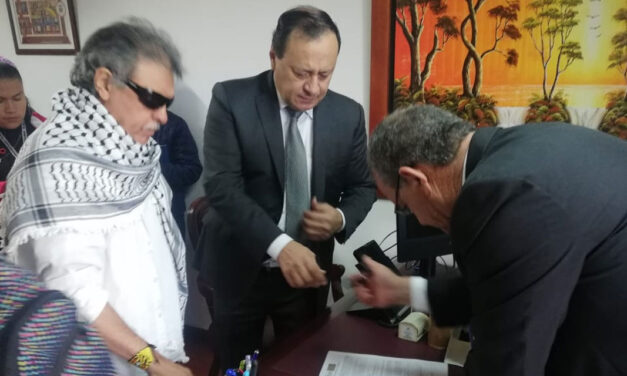 FARC leader sworn in as congressman as court probes US drug trafficking claim