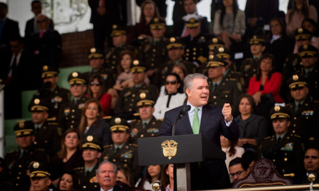 Can copying Uribe’s militaristic rhetoric save Duque’s abysmal approval rating?