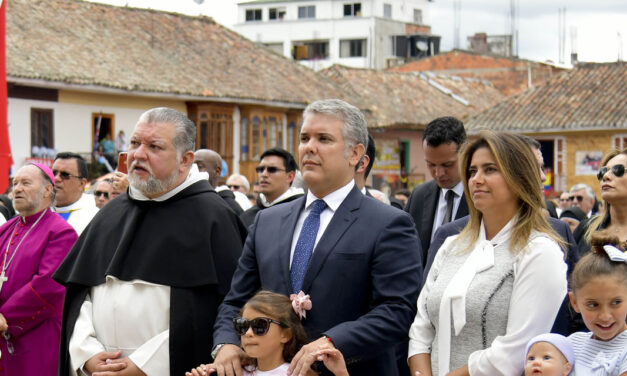 Duque asks Colombia’s patron saint to help country overcome hatred incited by his own party
