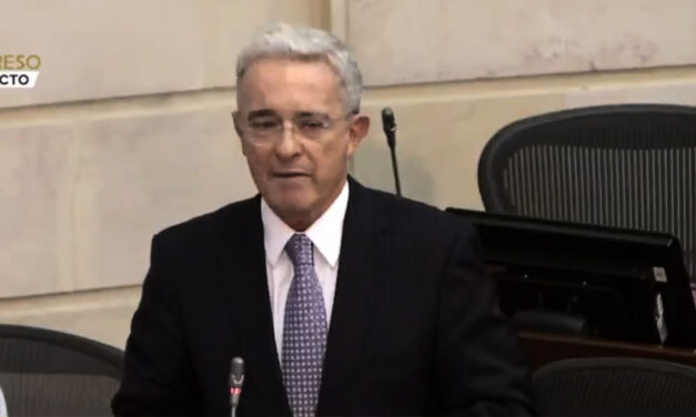 Uribe tells Congress ‘guerrilla simulator’ triggered criminal charges by Colombia’s Supreme Court