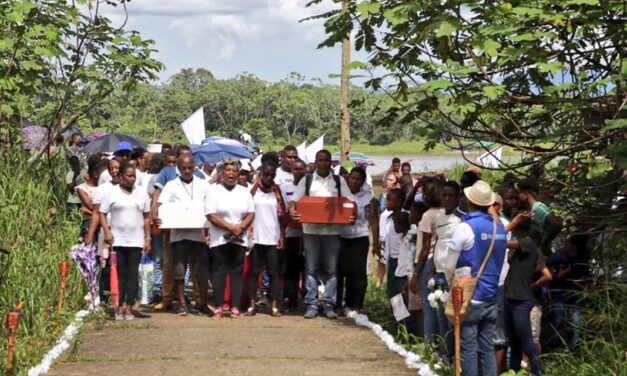 17 years after FARC massacre, northwest Colombia town able to bury victims