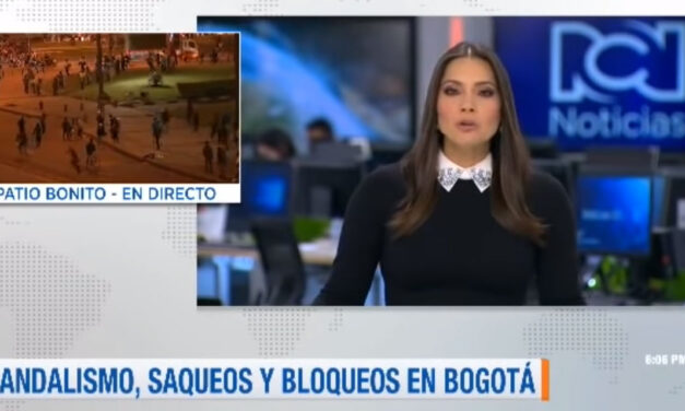 Colombia’s corporate media vs anti-government protesters