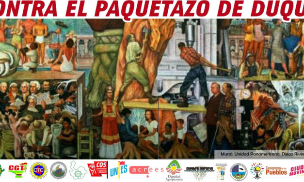 Who in Colombia is taking part in national strike and why