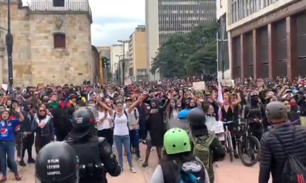 Colombia steps up violent repression of peaceful protest in Bogota