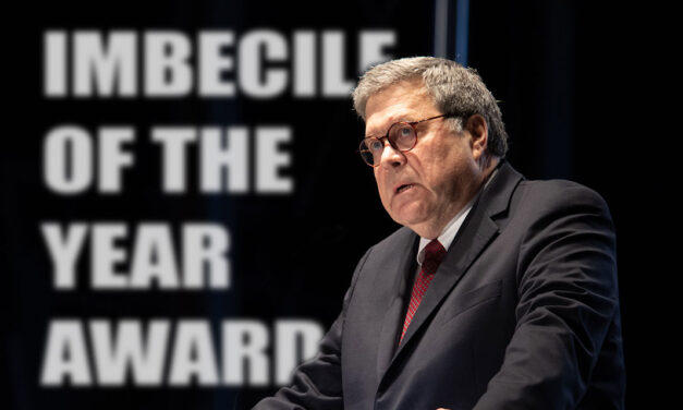 Turns out the US Department of Justice is also run by imbeciles