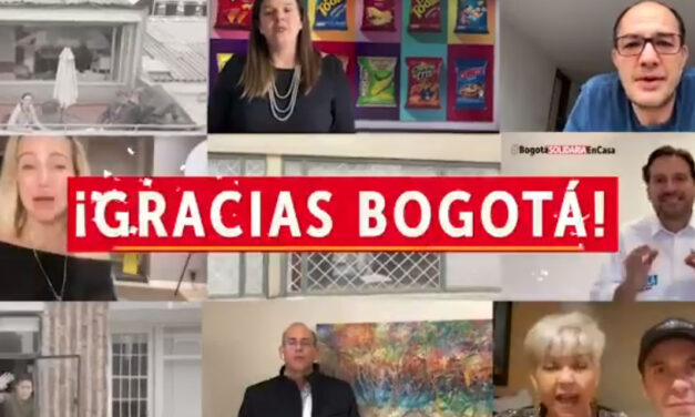 Bogota residents donate $13M to help poor through quarantine