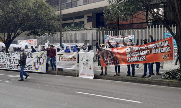 Colombia’s health workers protest over government neglect in coronavirus response