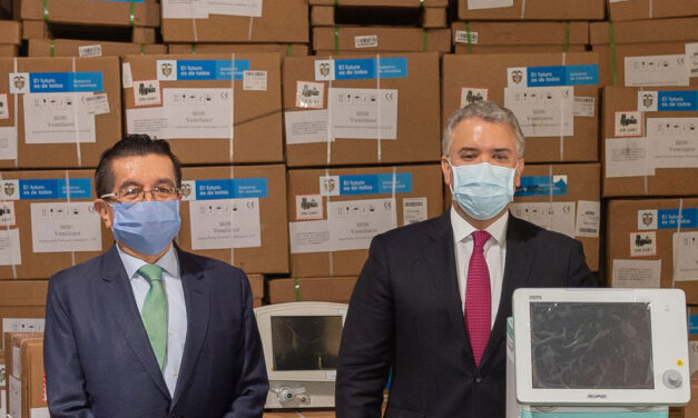 DEATH-DEFYING: Duque leaves Colombia’s presidential palace for first time in months