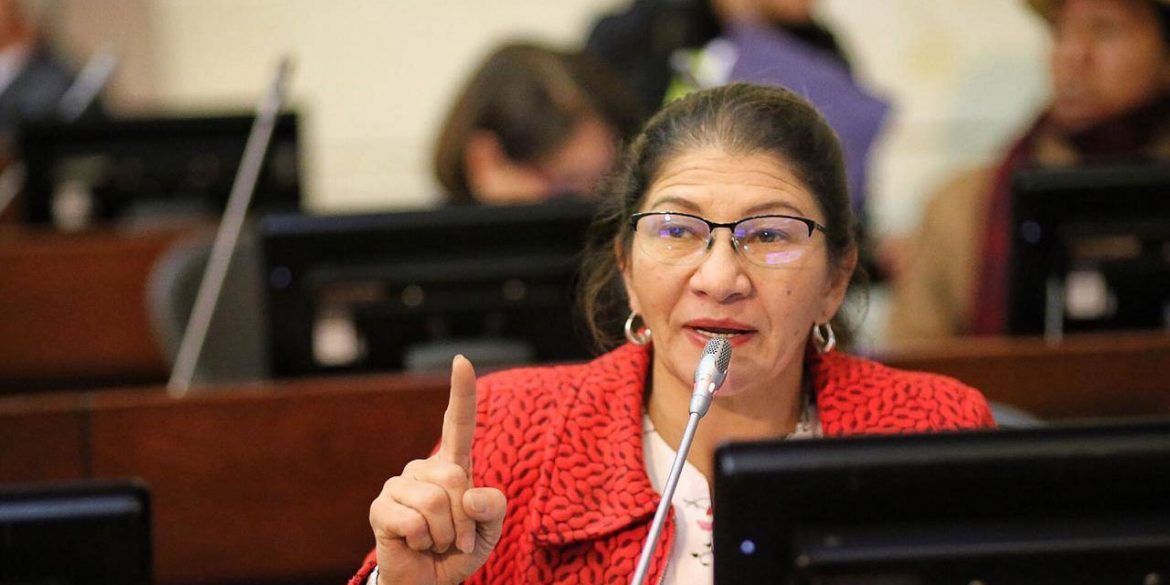 Sandra Ramirez: from FARC guerrilla to senate executive in two years