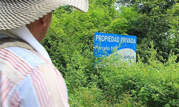 Only 10% of land stolen during armed conflict restituted since 2011