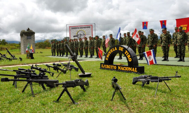 Colombia’s army says it reported 120 alleged arms traffickers