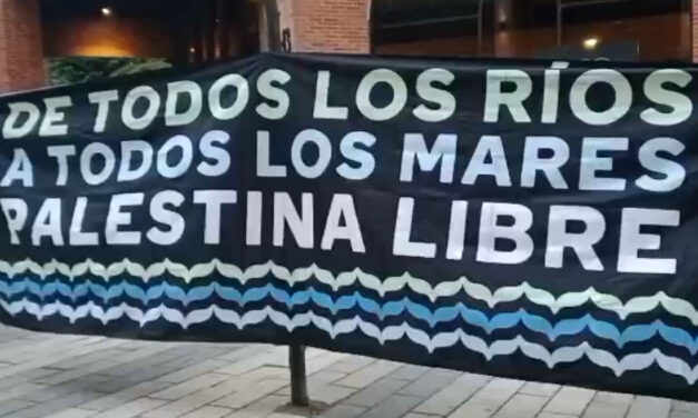 Protests erupt in Colombia’s capital in response to kidnapping of flotilla activists